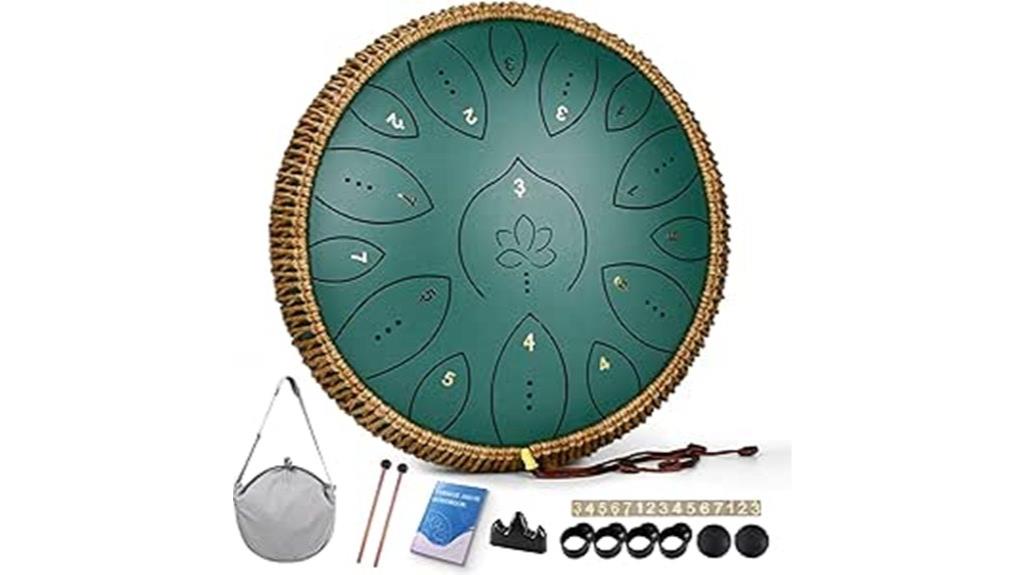 13 inch steel tongue drum