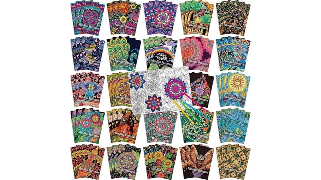 144 piece adult coloring set