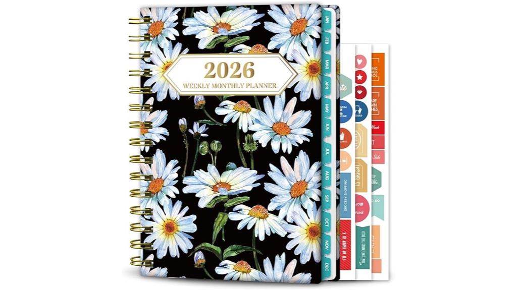 2026 daily weekly planner