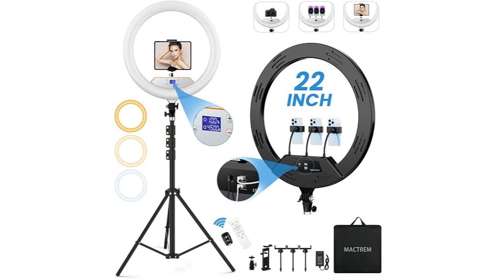 22 inch ring light