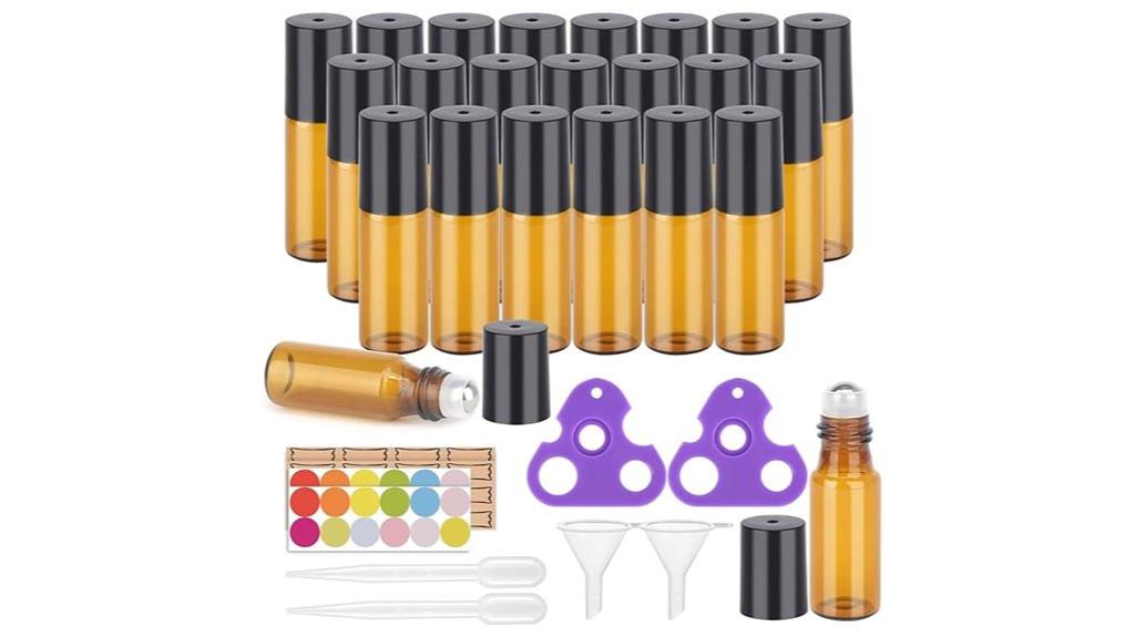 24 pack essential oil rollers