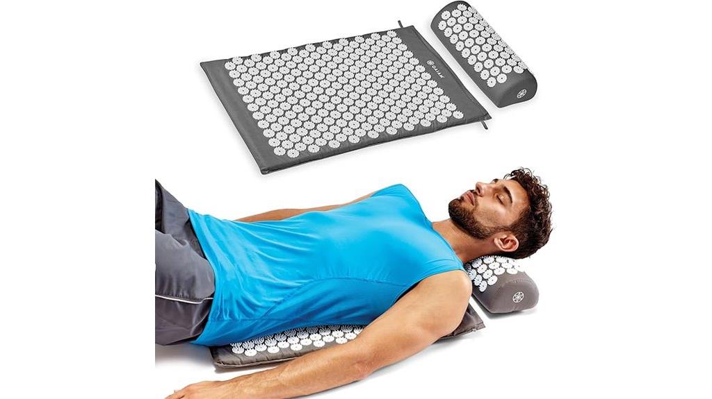 acupressure mat and pillow