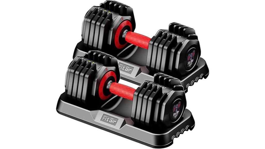 adjustable dumbbell speed handles
