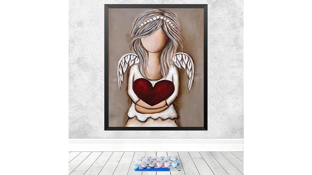 adult paint by numbers kit