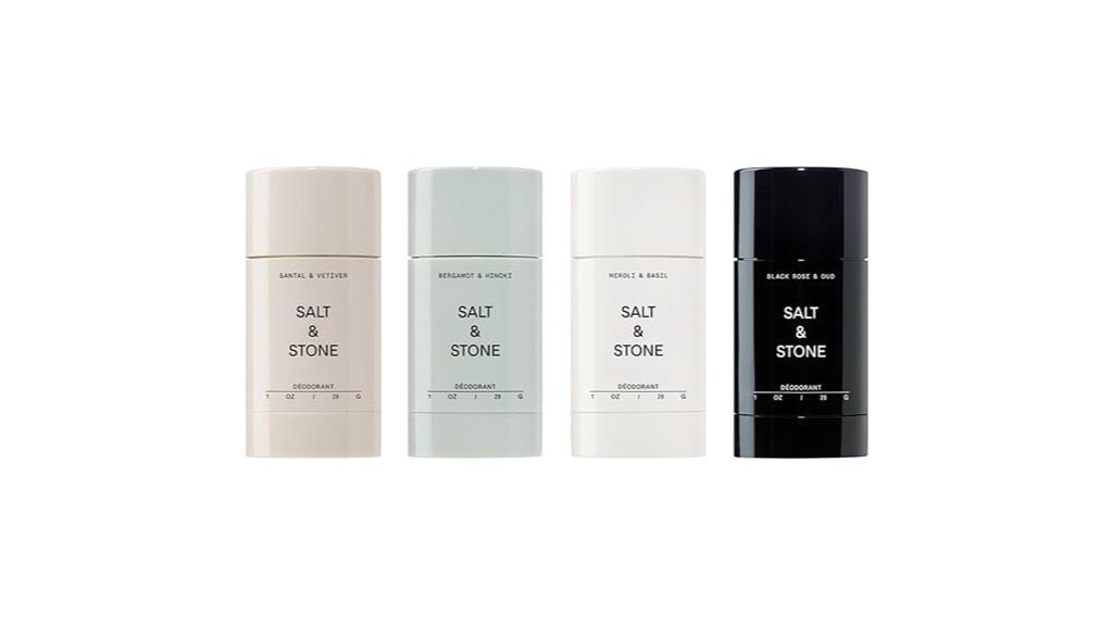 aluminum free deodorant mini set