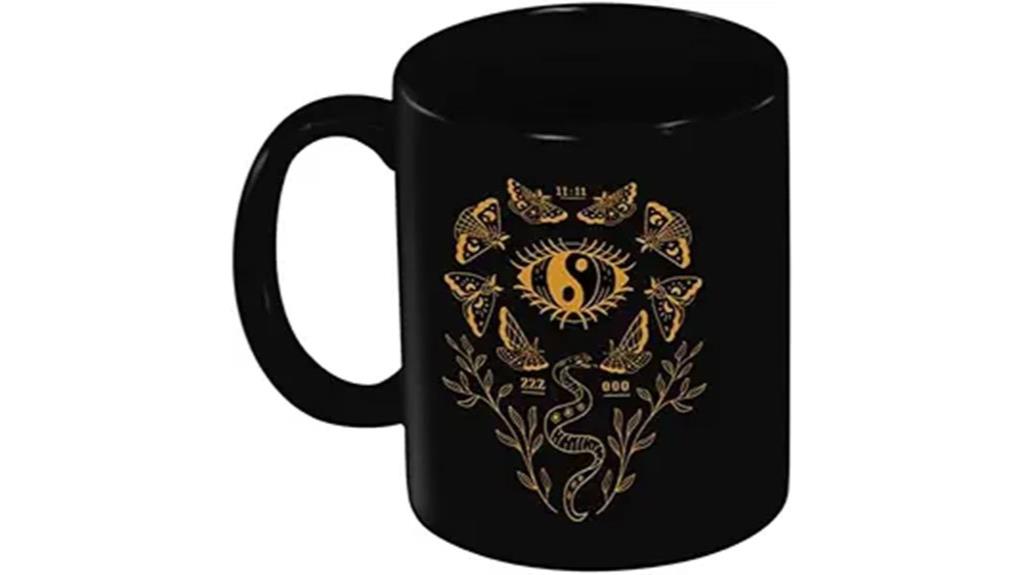 angel moths letter mug