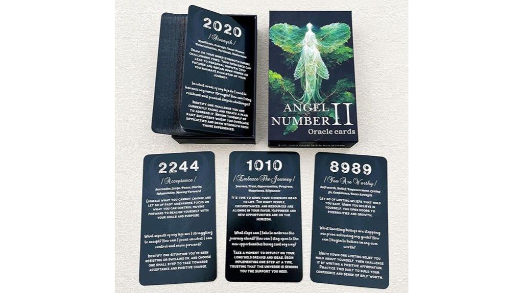 angel number card deck