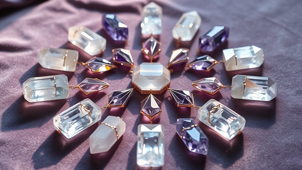 angel number crystal grids