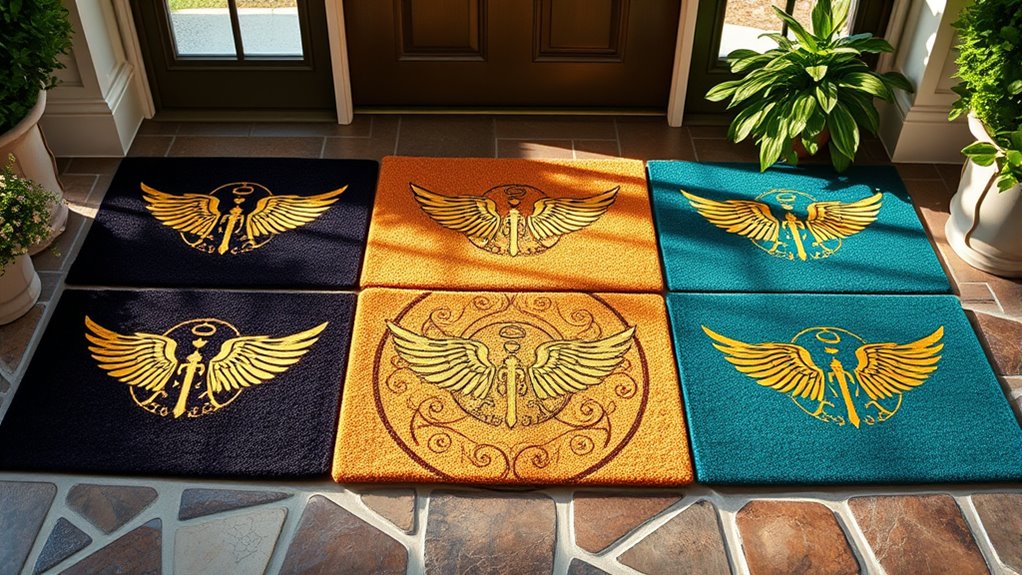 angel number doormat ideas