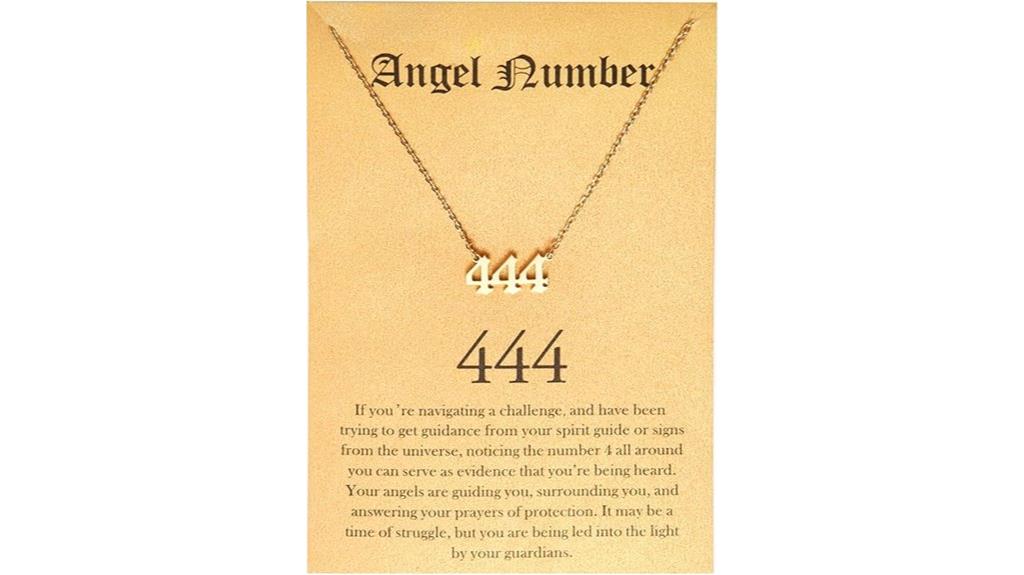 angel number jewelry design