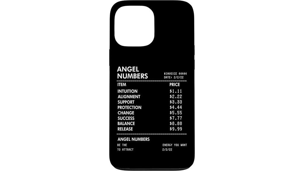angel number phone case