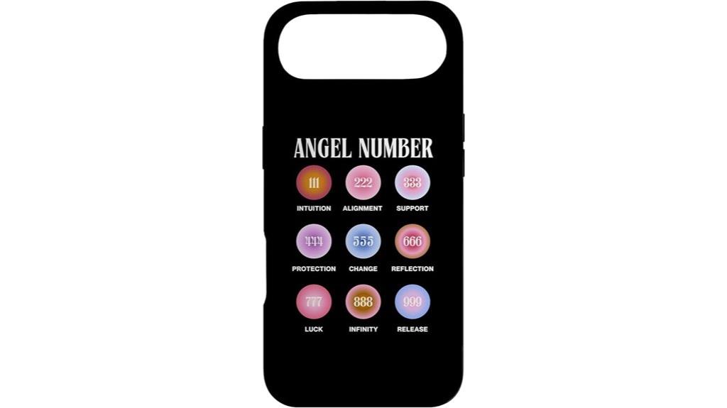 angel number phone case
