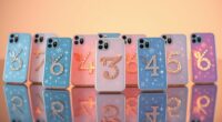 angel number themed phone cases