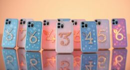 angel number themed phone cases