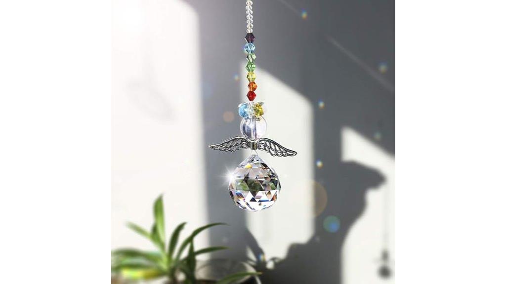 angel rainbow suncatchers