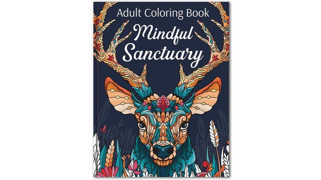 animal coloring book adults