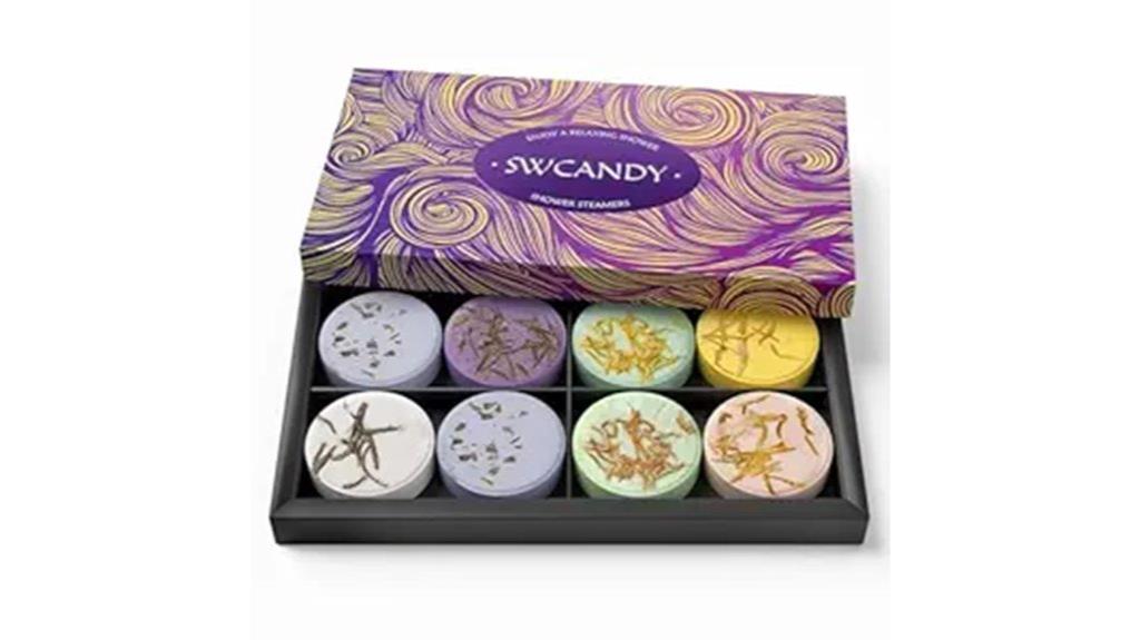 aromatherapy shower steamers gift