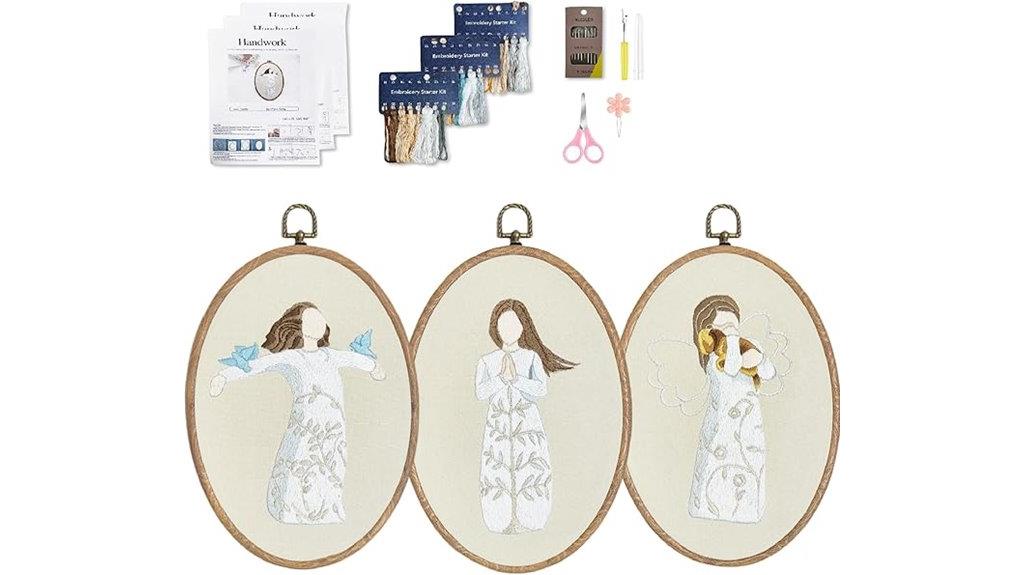 beginner embroidery kit set