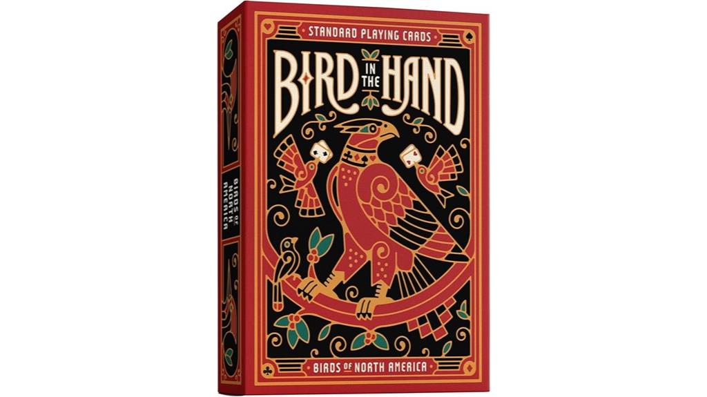 bird themed playing cards