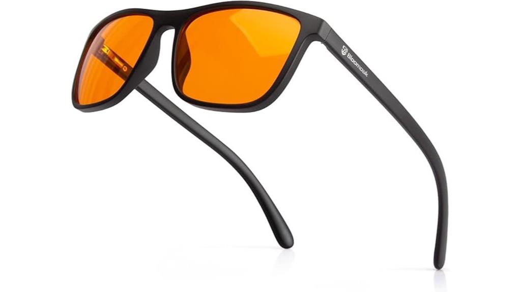 blue green light blocking glasses