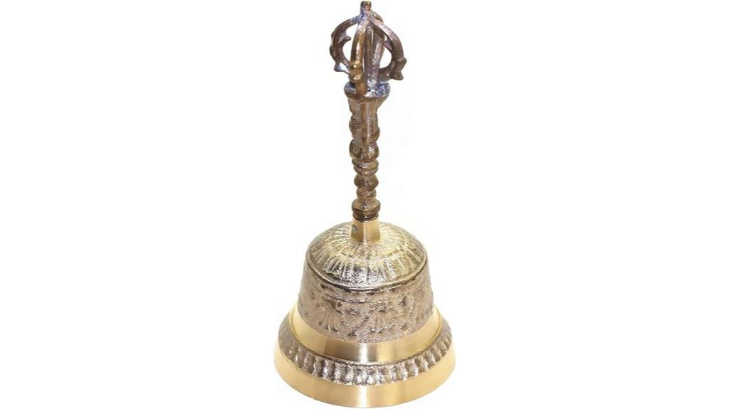 brass handbell 6 8 inch
