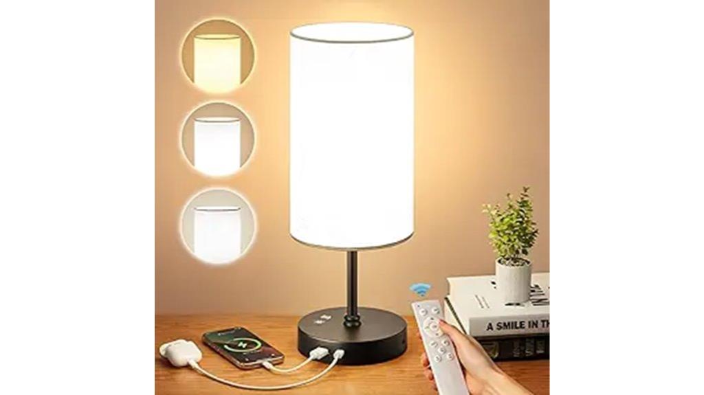 bright lamp with remote
