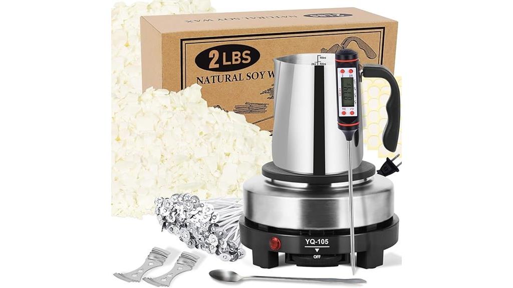 candle kit with melter