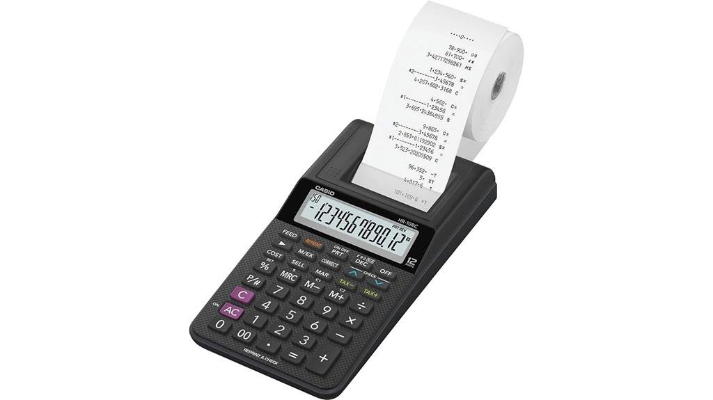 casio mini desktop calculator