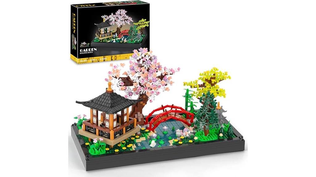 cherry blossom bonsai set