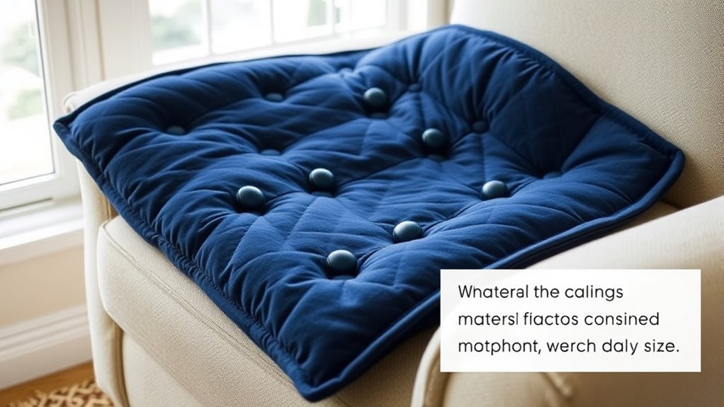 choosing comfortable safe weighted lap pads