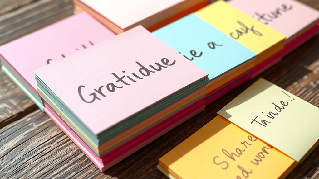 choosing practical gratitude notes
