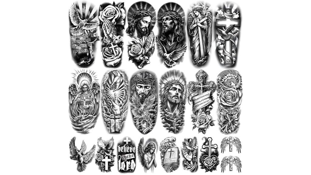 christian tattoo sheets