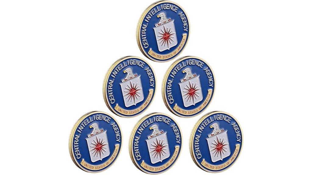cia seal challenge coin set
