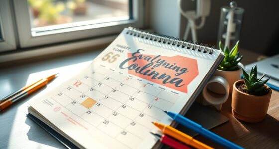 courage boosting daily quote calendars