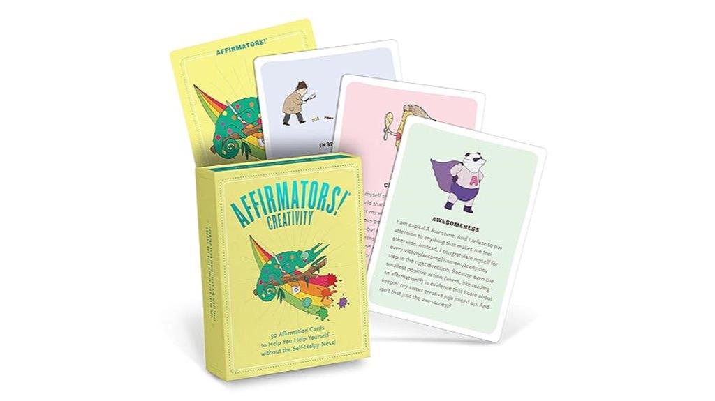 creative affirmation card deck