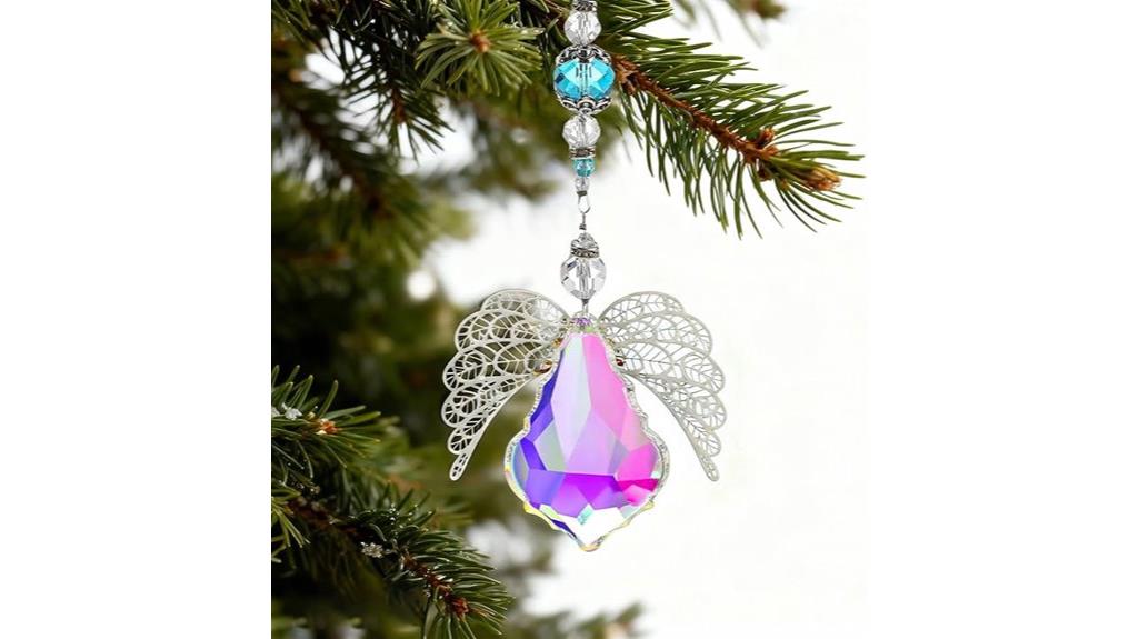 crystal angel sun catcher