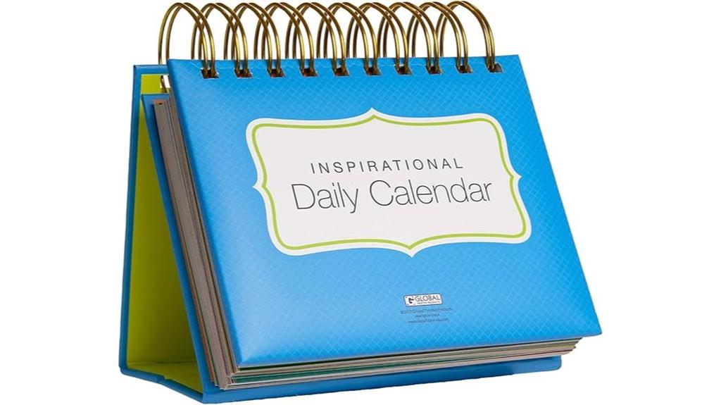 daily inspirational flip calendar