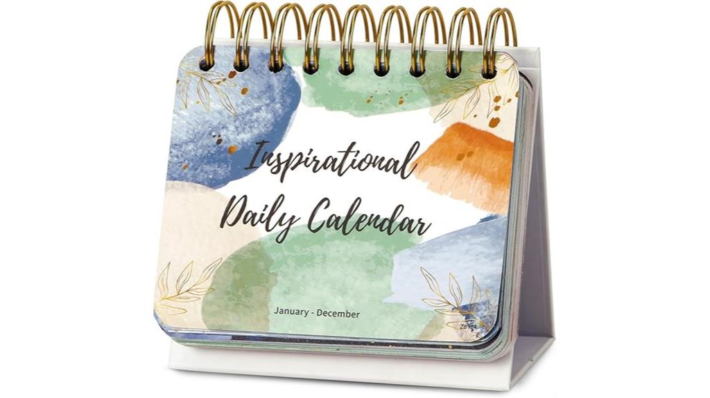 daily motivational quote calendar