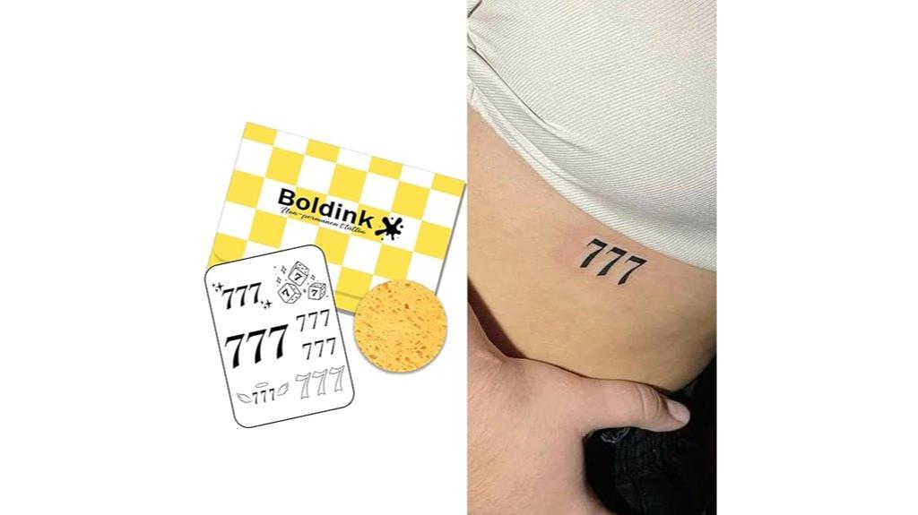 durable waterproof temporary tattoos