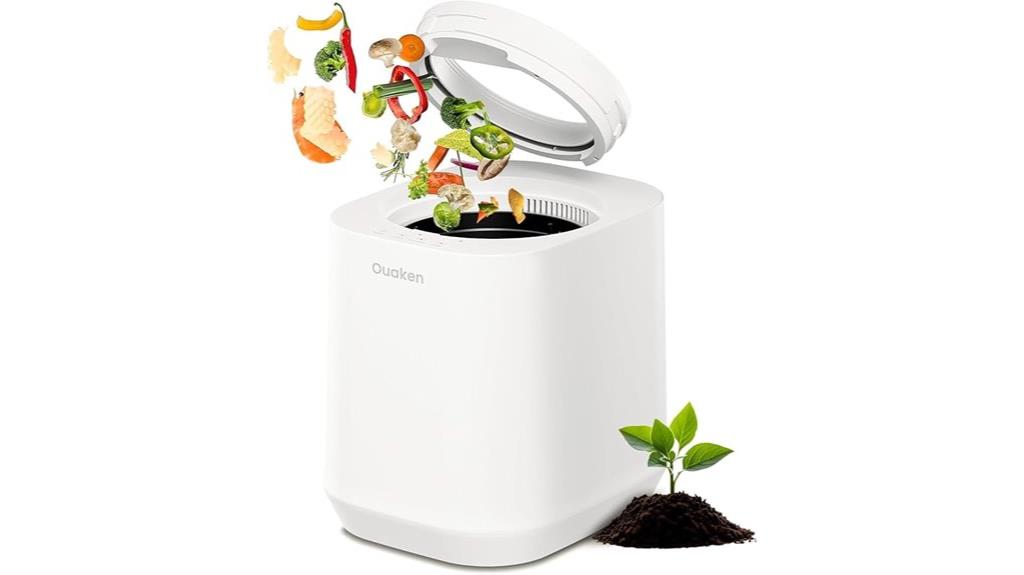 electric odorless food composting