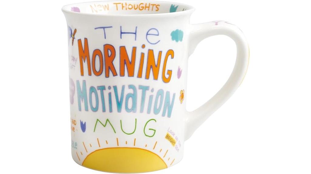 enesco mud coffee mug