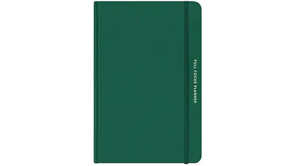 evergreen linen planning notebook