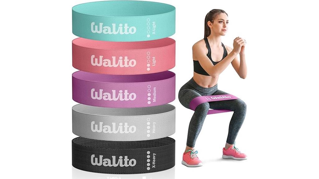 fabric resistance bands workout