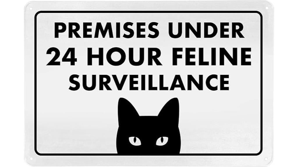 feline monitoring 24 7 sign