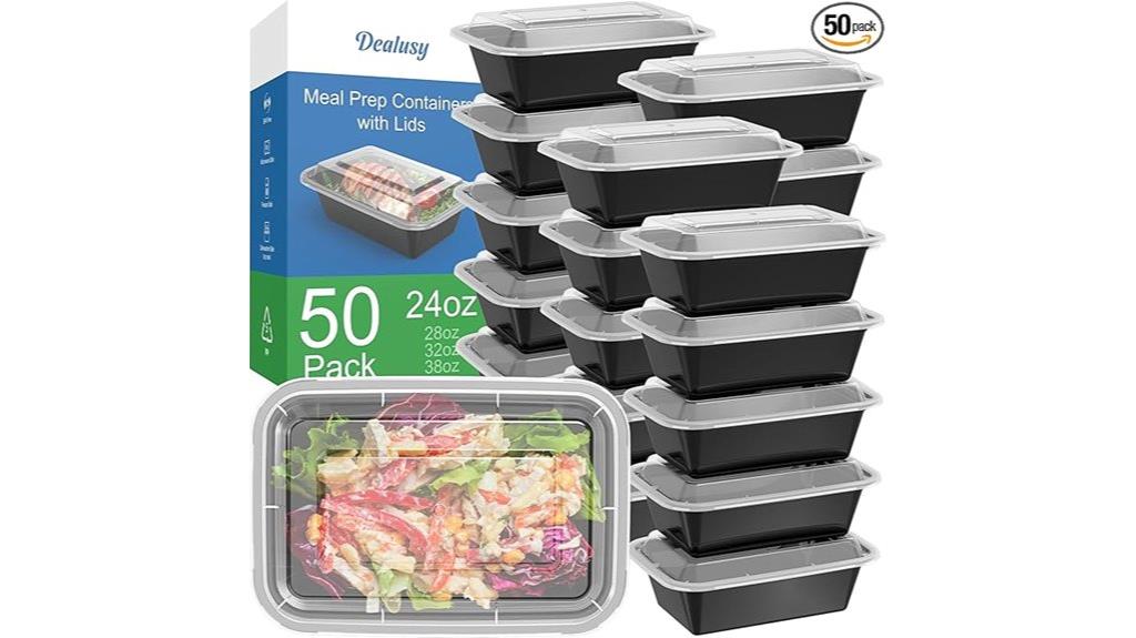 fifty reusable food storage