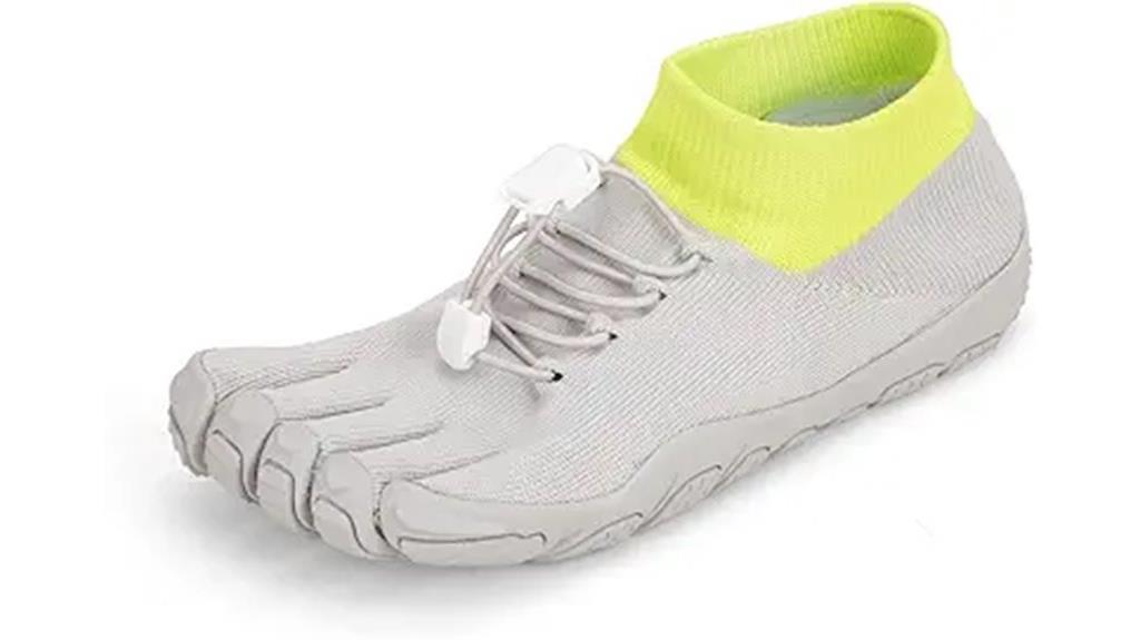 five toed barefoot fitness shoes