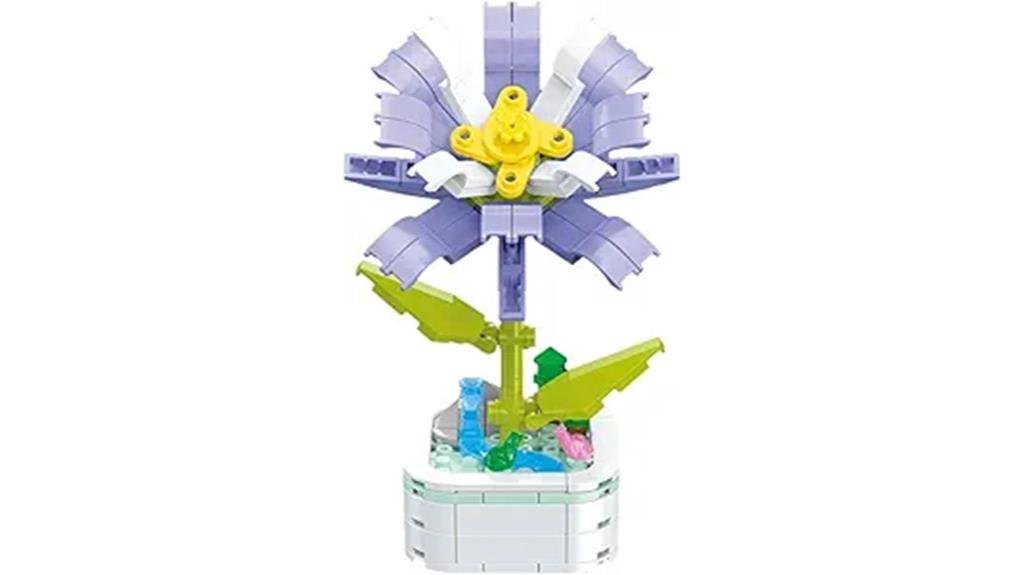 flower bouquet construction kit