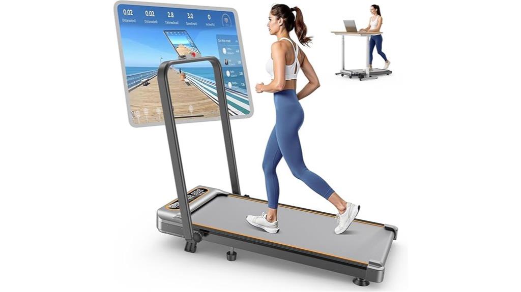 foldable treadmill with incline