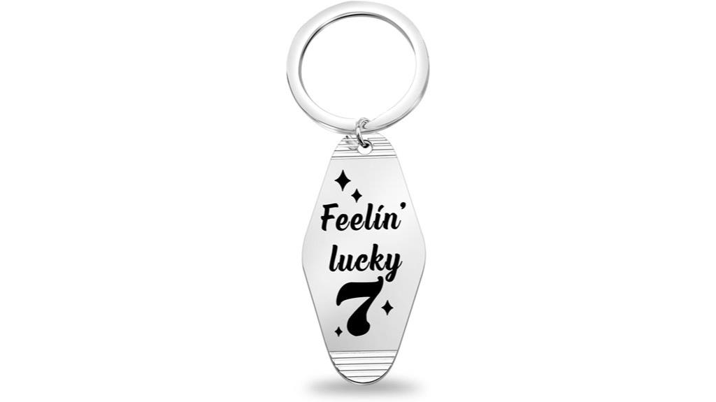 gambling night motel keychain