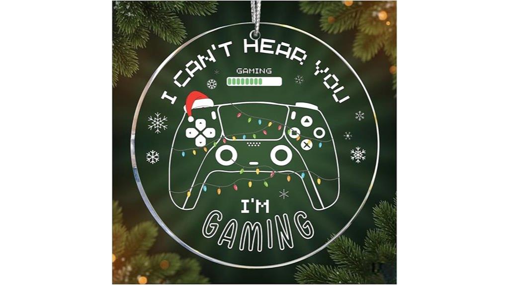 gaming themed holiday decorations